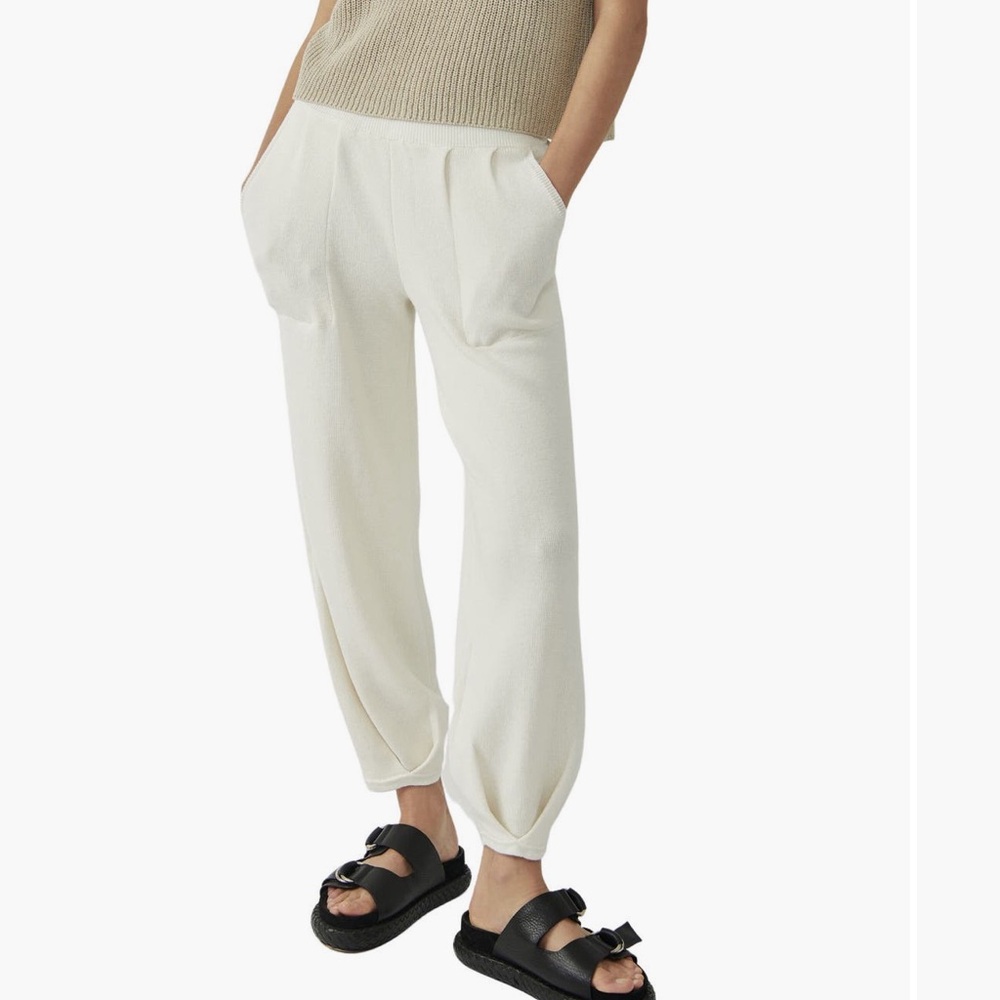 Free People Beach Freya Knit Pant in Cream